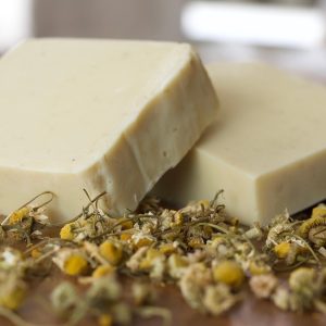 soap, handcrafted, chamomile